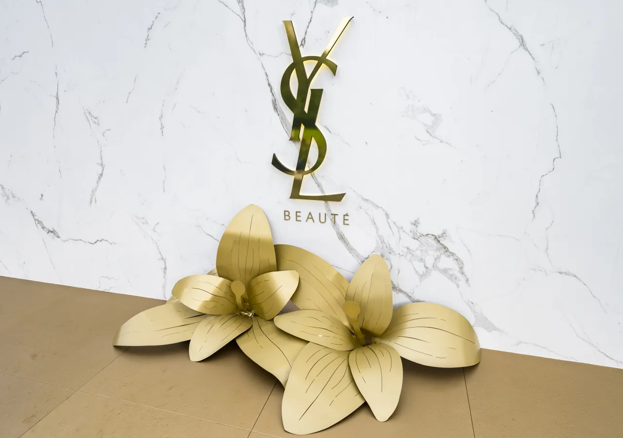 YSL Logo Detail