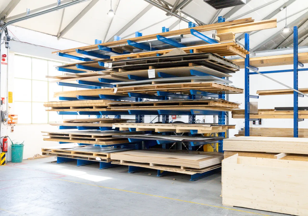 Produktion Holz